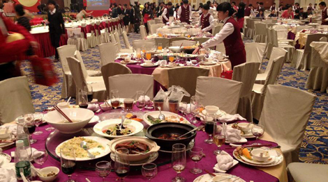 Trung Quốc: Yến tiệc xa hoa rút vào bí mật ảnh 1